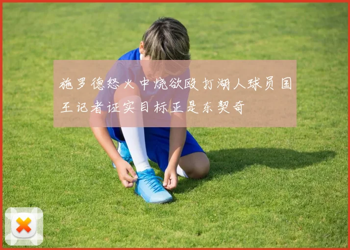 施罗德怒火中烧欲殴打湖人球员国王记者证实目标正是东契奇